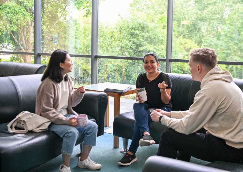 Henley students around campus 2025 11