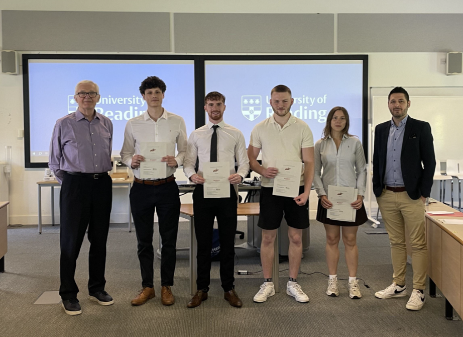 Jurek Sikorski with Greenshoots 2024 students